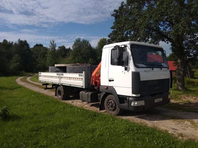 Аренда крана манипулятора Полоцк Новополоцк