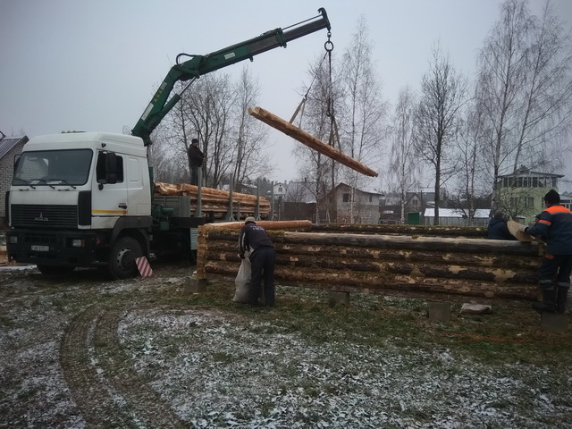 Аренда крана манипулятора Полоцк Новополоцк