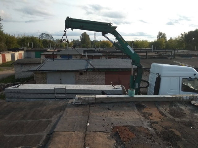 Аренда крана манипулятора Полоцк Новополоцк